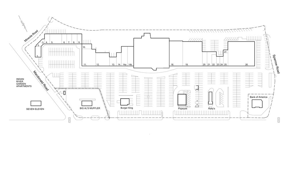 Indian River Shopping Center: 4303-4361 Indian River Rd, Chesapeake, VA 23325